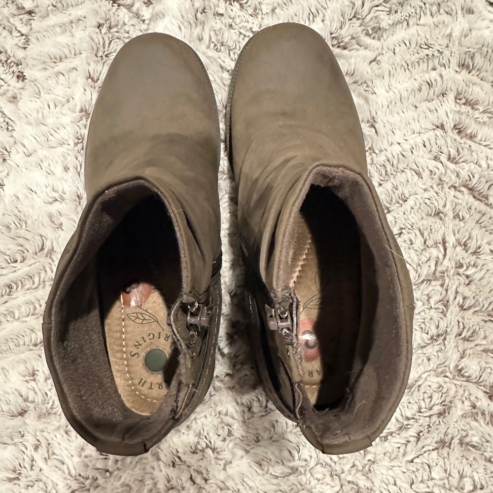 Earth Origins Brown Pam Ankle Boot size 8 - Picture 5 of 7